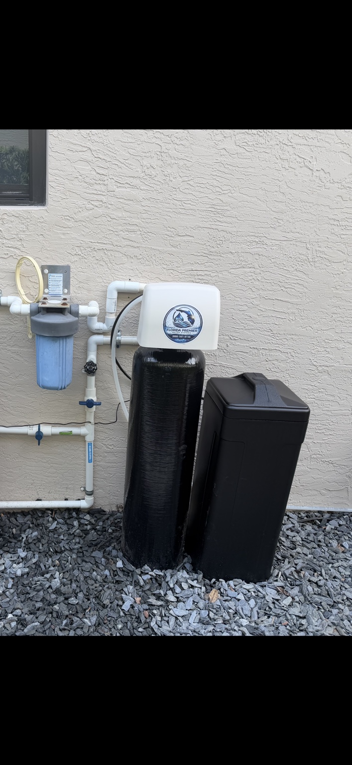 Florida Premier whole-home water treatment installation in Palm Beach Gardens